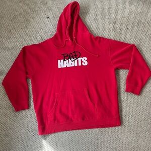 Nav merch Bad Habits hoodie - lightly used